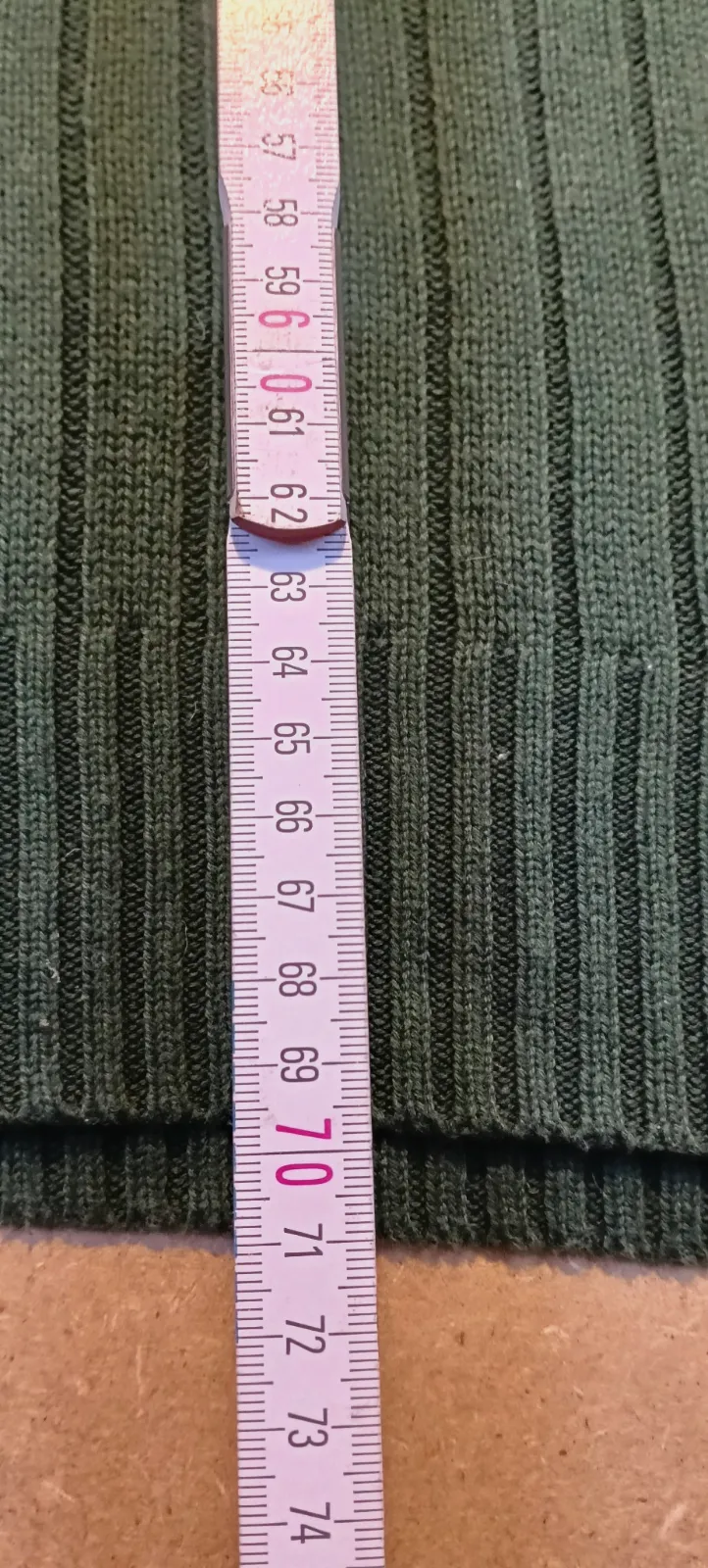 Pull en maille côtelée vert Nautica – Nautica – taille L 5