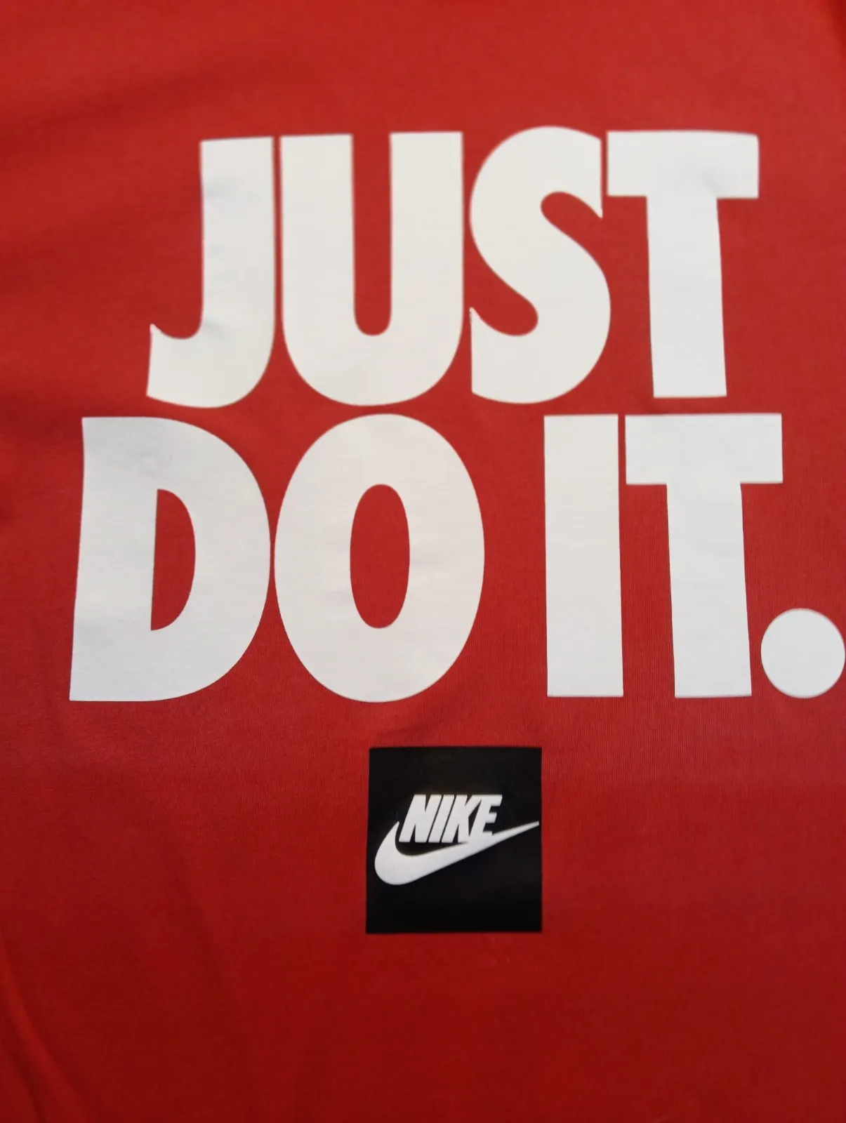 T-shirt rouge Nike Just Do It – Nike – taille L 3