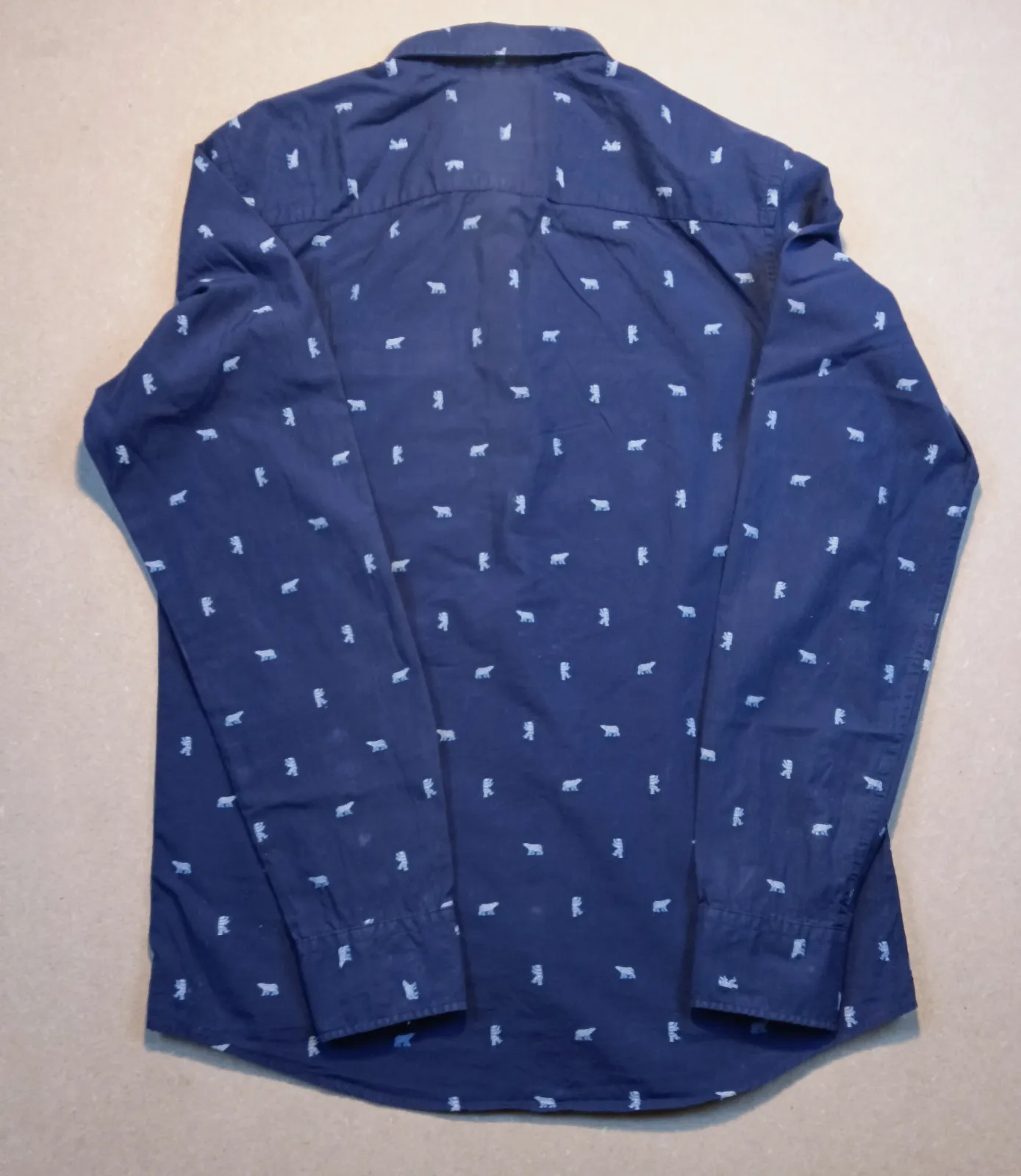Chemise Scotch and soda à manches longues imprimé ours – Scotch and soda – taille S 2