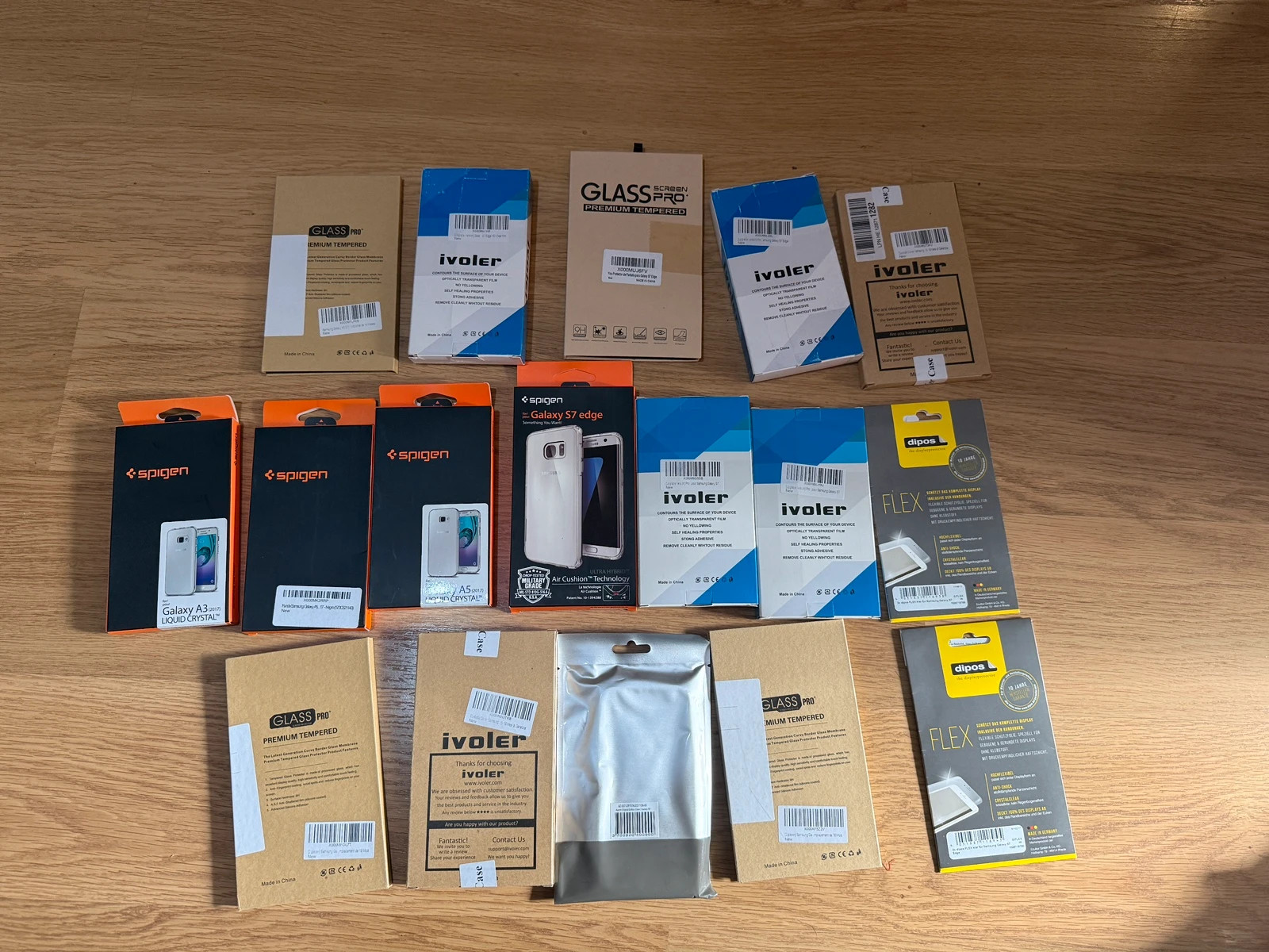 Pack de Fundas y Protectores para Samsung