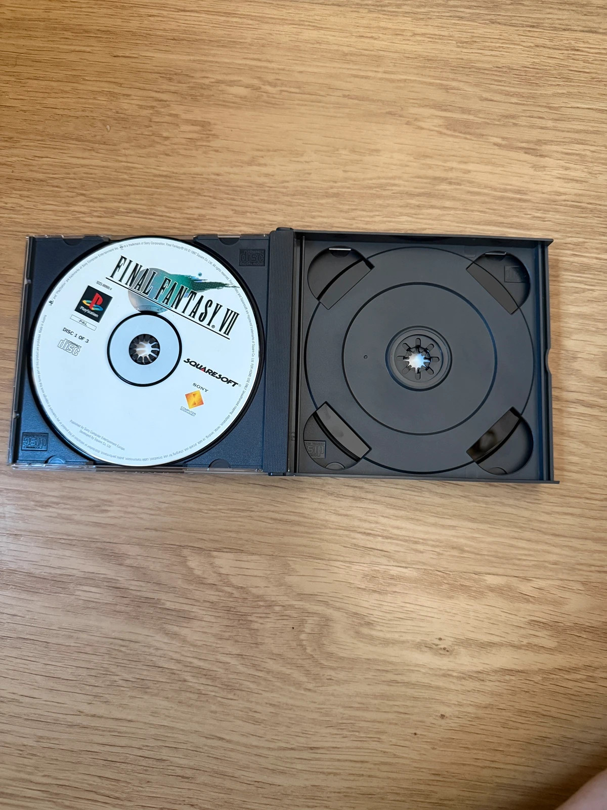 Final Fantasy VII PlayStation 1 PAL 3