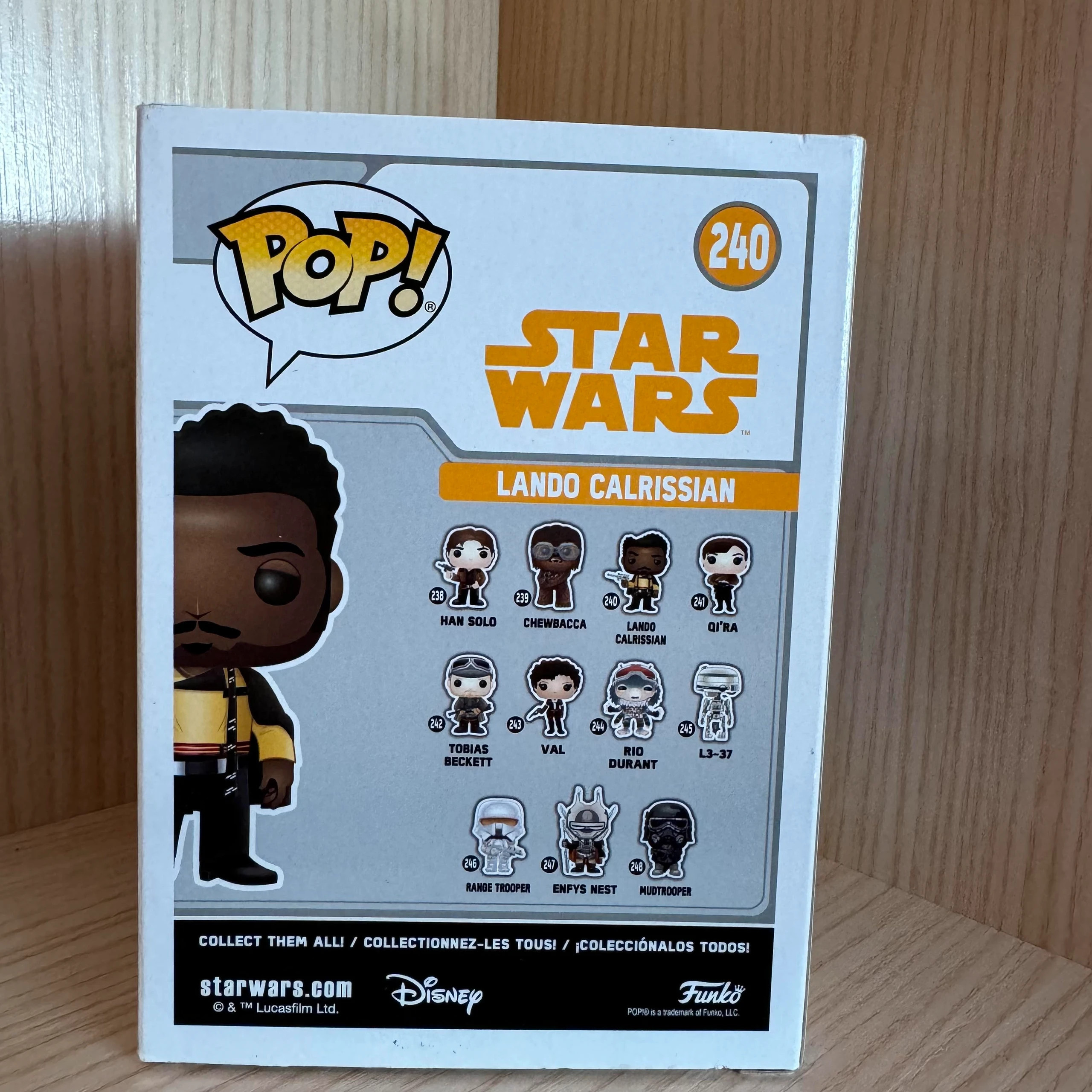 Funko Pop! Star Wars Movie Lando Calrissian #240 – Funko – taille Taille unique 4