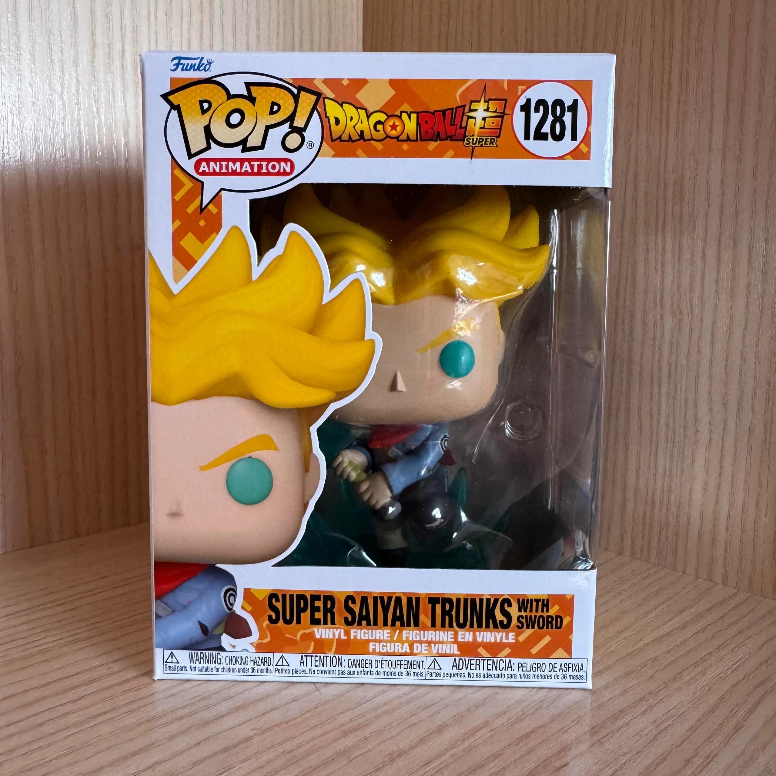 Funko Pop! Animation Dragon Ball Super Saiyan Trunks With Sword 1281