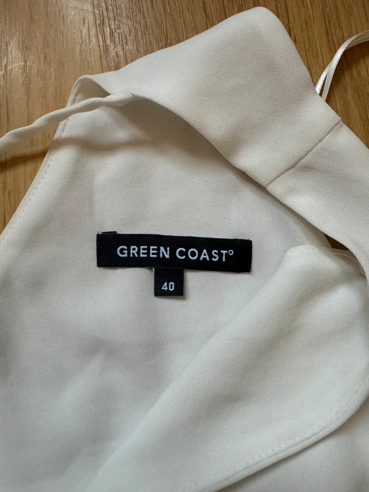Blusa Green Coast White Casual Formal Style – Green Coast – taille L / 40 / 12 3