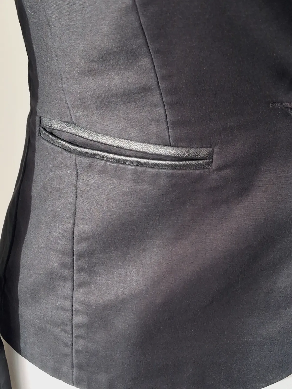 Veste de blazer cintré noir pour femme – Atmosphère – taille XS 5