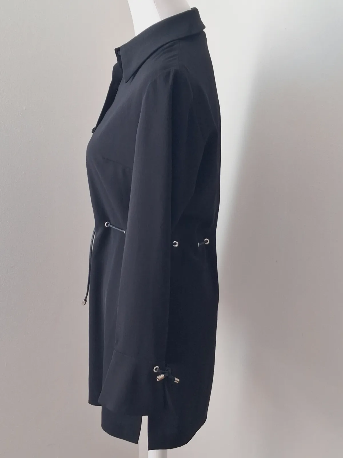 Robe chemise noire à manches longues – Un deux trois – taille L 2