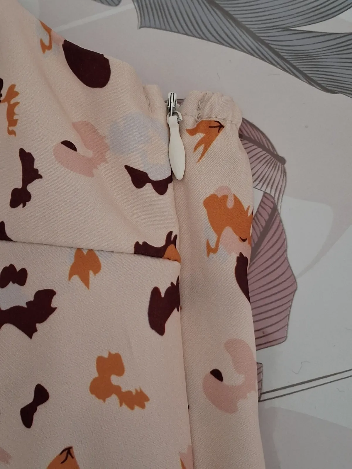 Robe courte imprimée à volant et fines bretelles – Shein – taille XS 7