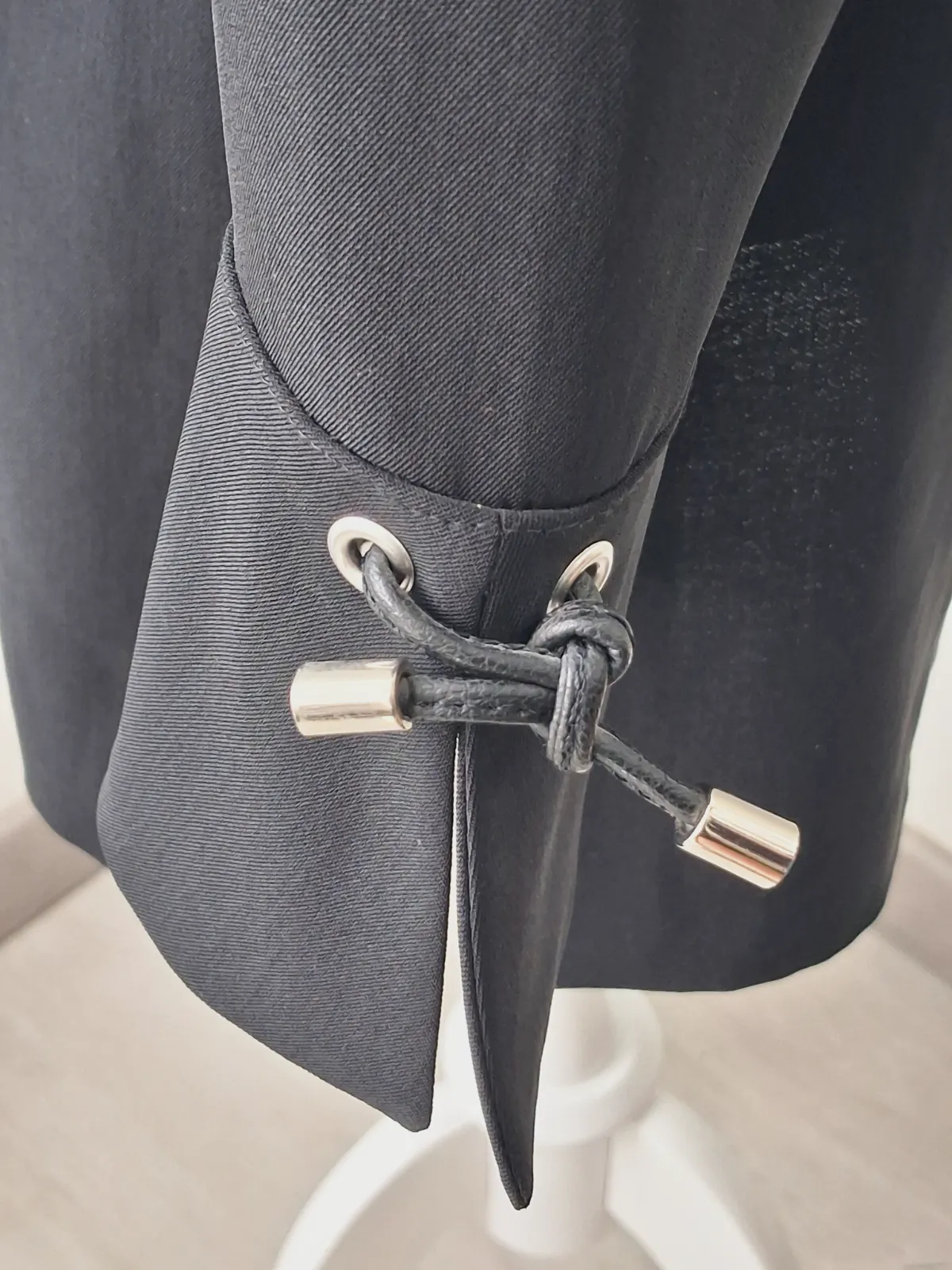 Robe chemise noire à manches longues – Un deux trois – taille L 6
