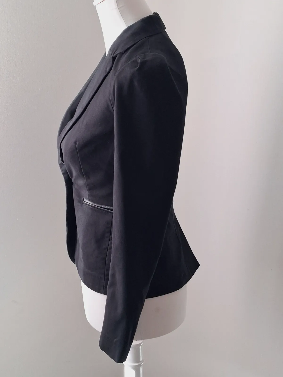 Veste de blazer cintré noir pour femme – Atmosphère – taille XS 2