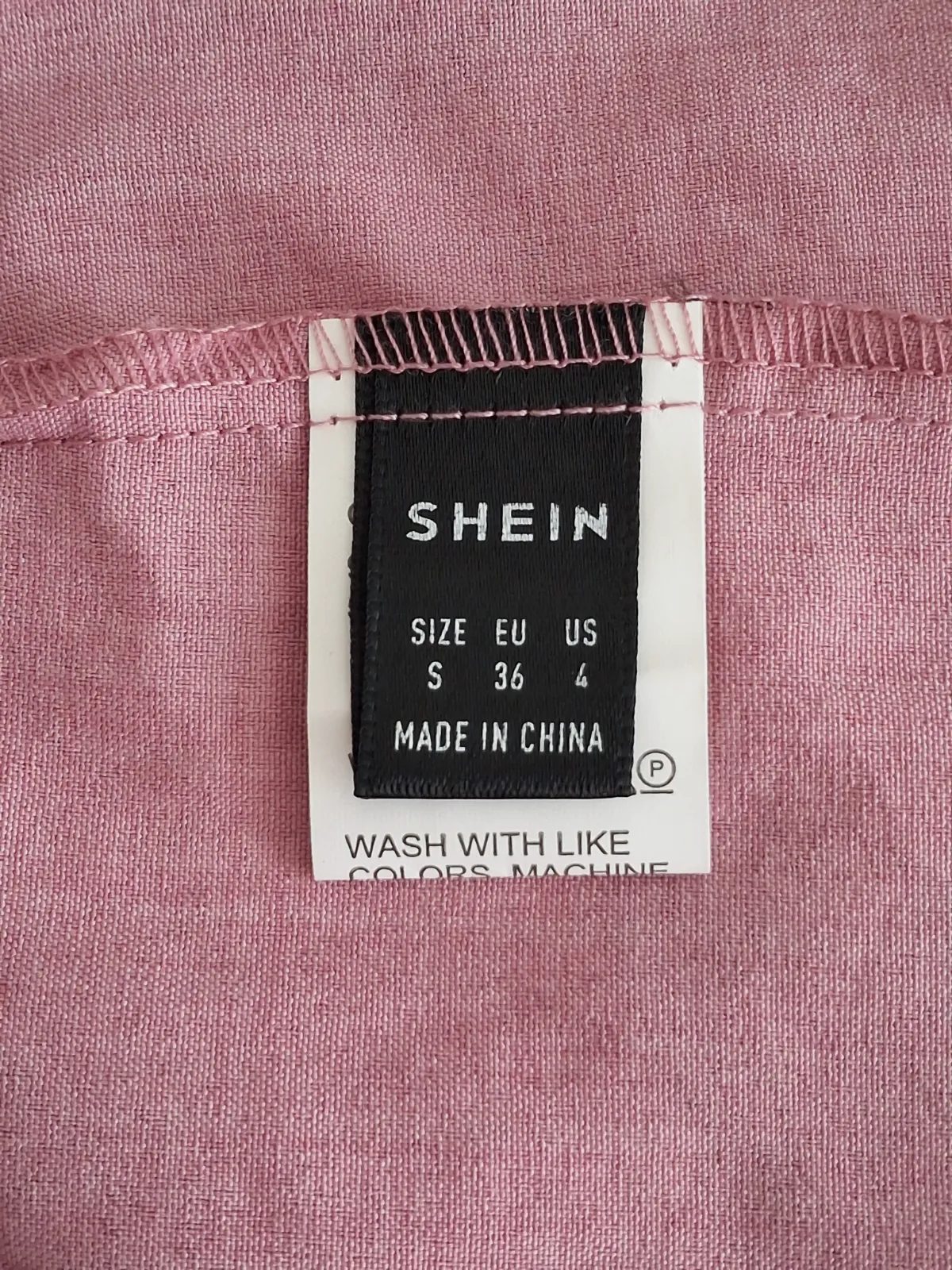 Ensemble tailleur sans manches gilet et short rose – Shein – taille S 8