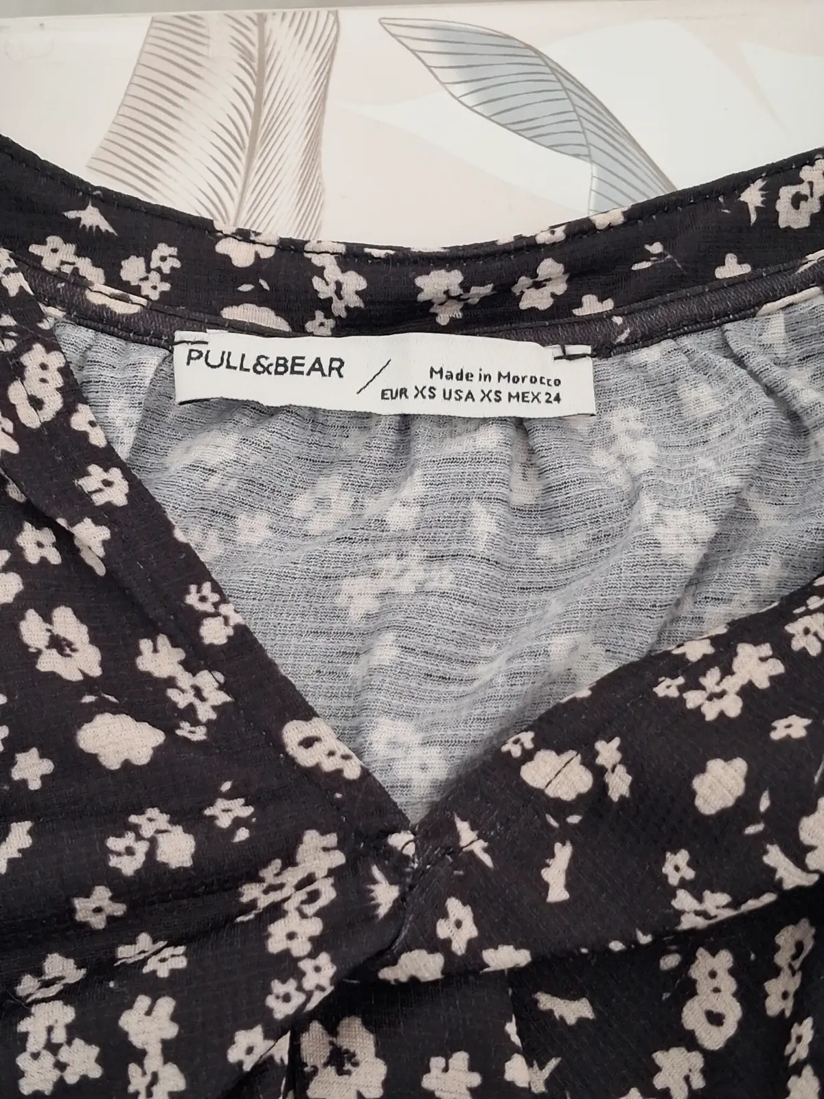 Robe courte fluide à imprimé fleuri – Pull & Bear – taille XS 6