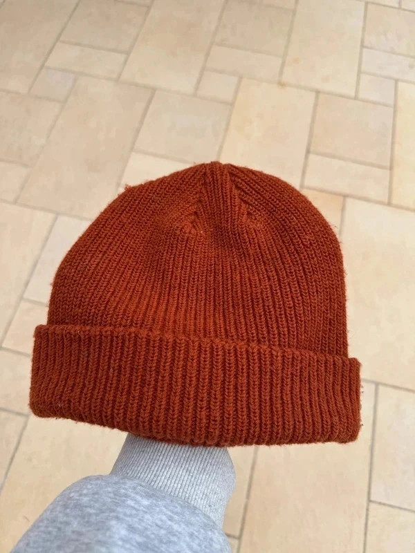 Bonnet Supreme Fw18 Loose Gauge Beanie - Rouille Acrylique – Supreme – taille Taille unique 2