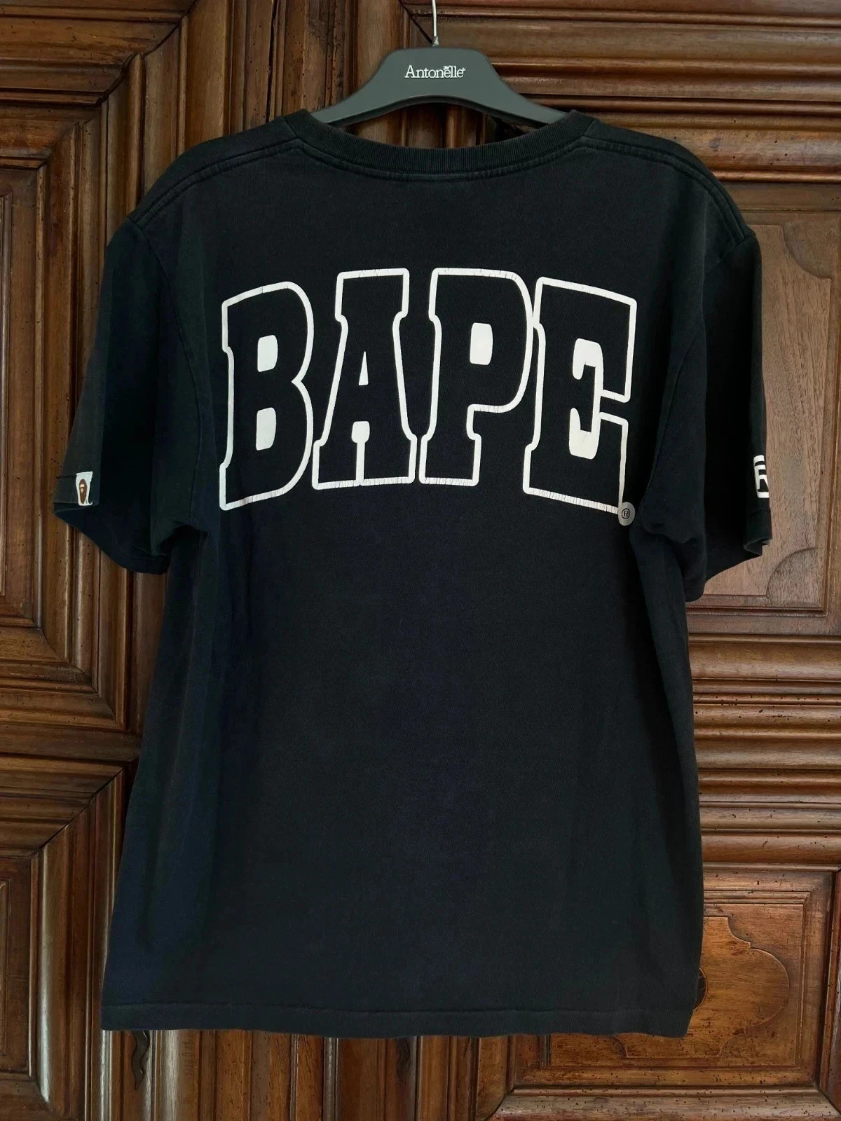 Tee shirt BAPE 1st Camo 2nd Ape Tee Taille M Black/Yellow Cotton – A Bathing Ape (BAPE) – taille M 2