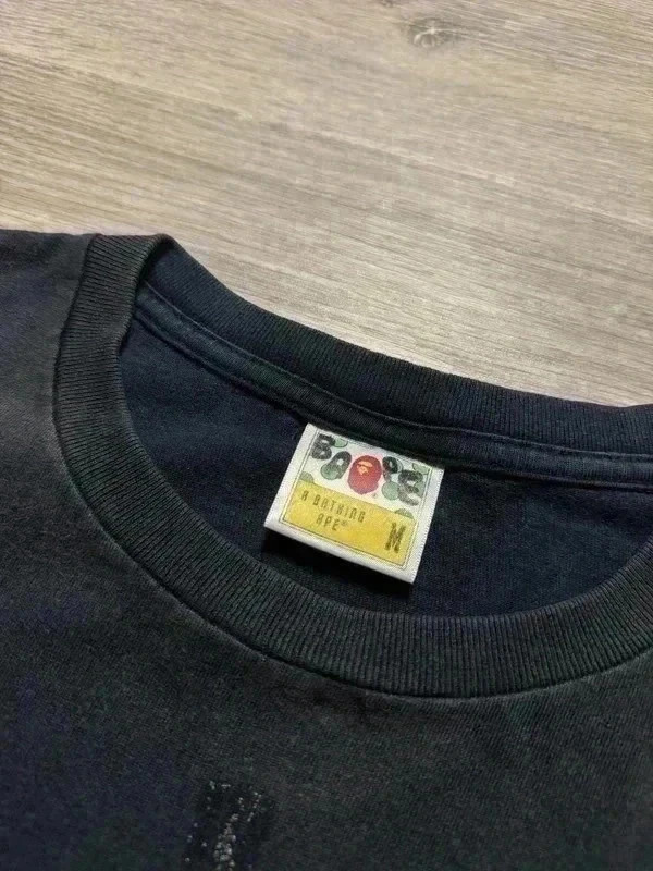 Tee shirt BAPE 1st Camo 2nd Ape Tee Taille M Black/Yellow Cotton – A Bathing Ape (BAPE) – taille M 4