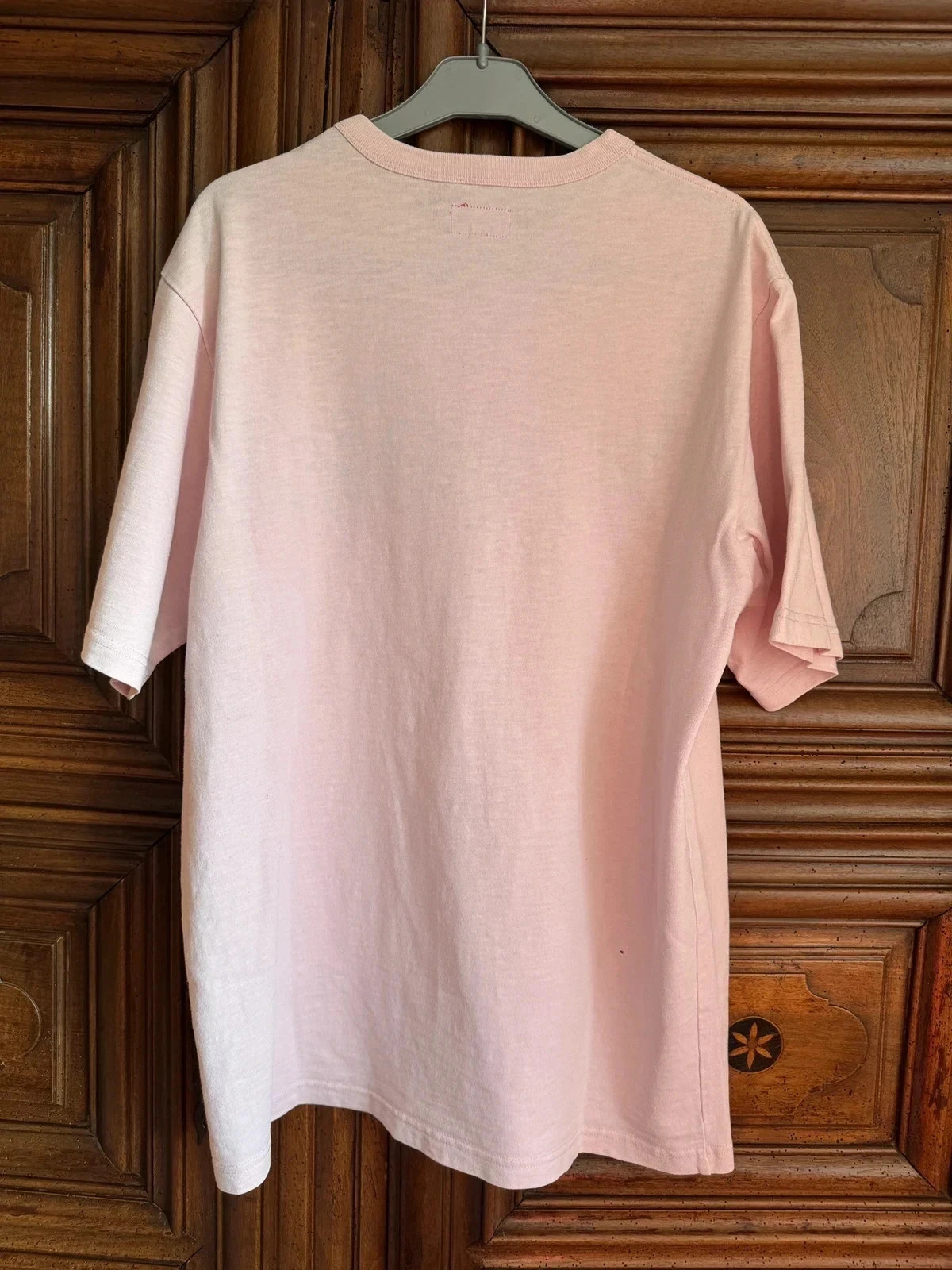 Supreme Collage Logo S/S Top FW20 T-shirt Embroidered Heather Pink Rose Chiné M – Supreme – taille M 2