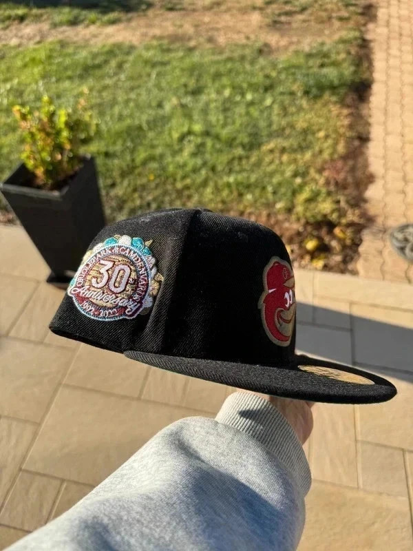 New Era 59FIFTY Fitted Hat Oriole Park at Camden Yards 30th Anniversary Baltimore Orioles Size 7 1/2 – New Era – taille Taille unique