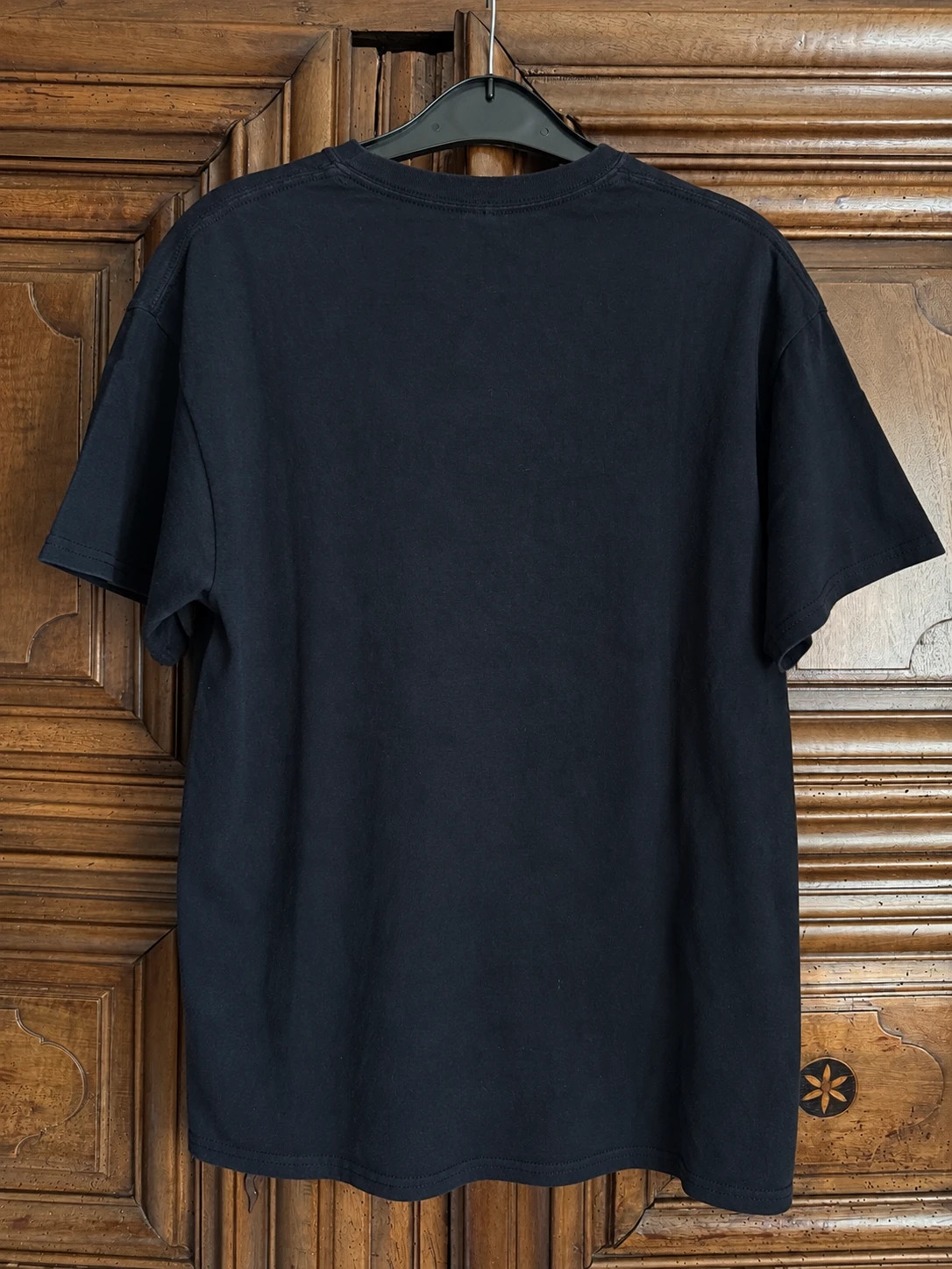 T-shirt NCAA Vintage - Logo Herky Mascot - Noir - Taille L - Iowa Hawkeyes – Gildan – taille L 2