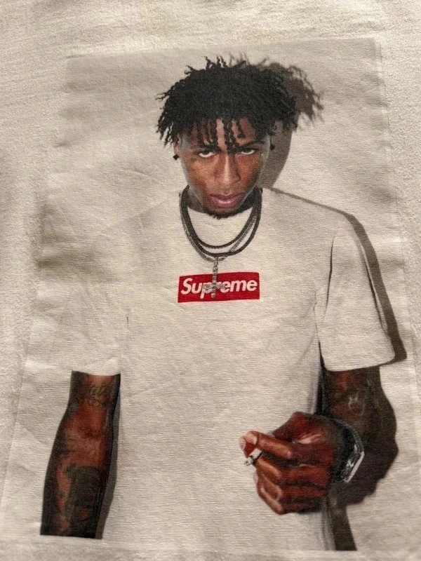 Tee Shirt Supreme YoungBoy Never Broke Again NBA en Coton GraphicXL – Supreme – taille XL 4