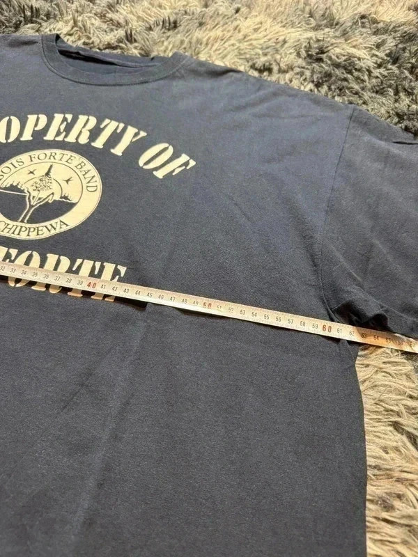 T-shirt Band of Chippewa "Property Of Bois Forte" Vintage Style US XL – Gildan – taille XL 4