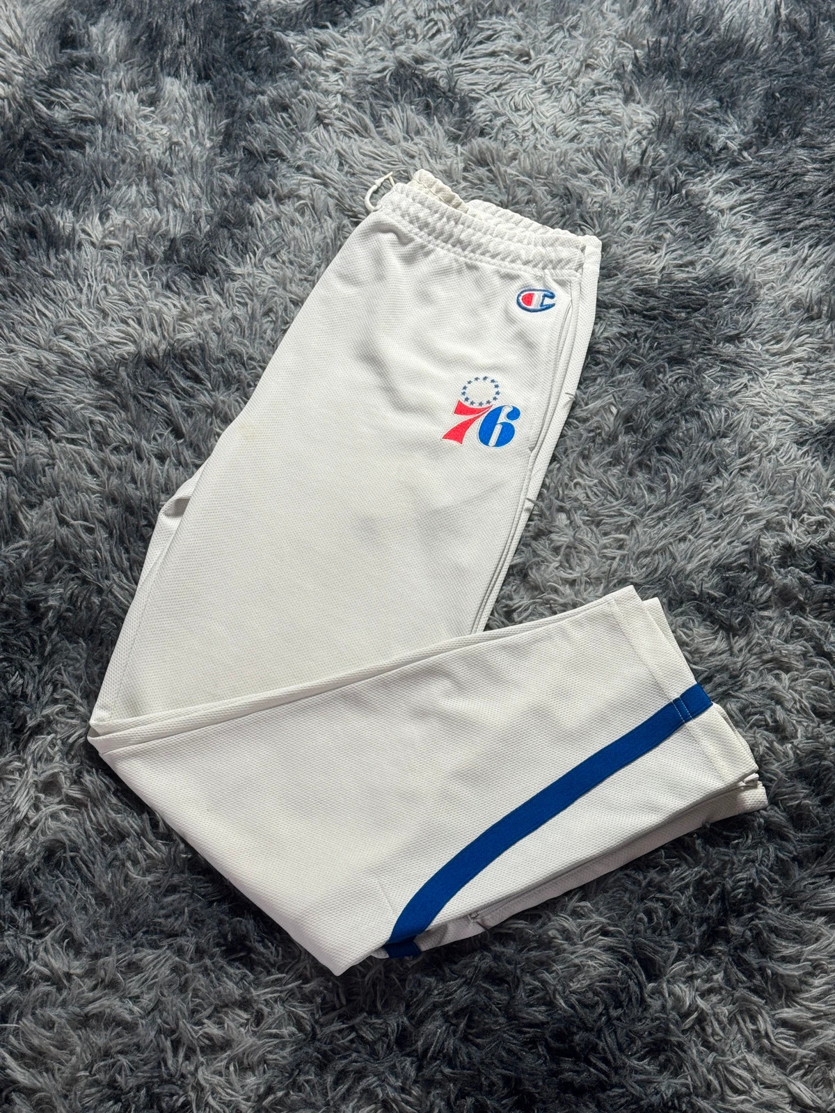 Pantalon de Survêtement Basketball Champion NBA Philadelphia 76ers 1982-83 - Taille M Vintage – NBA – taille M 3