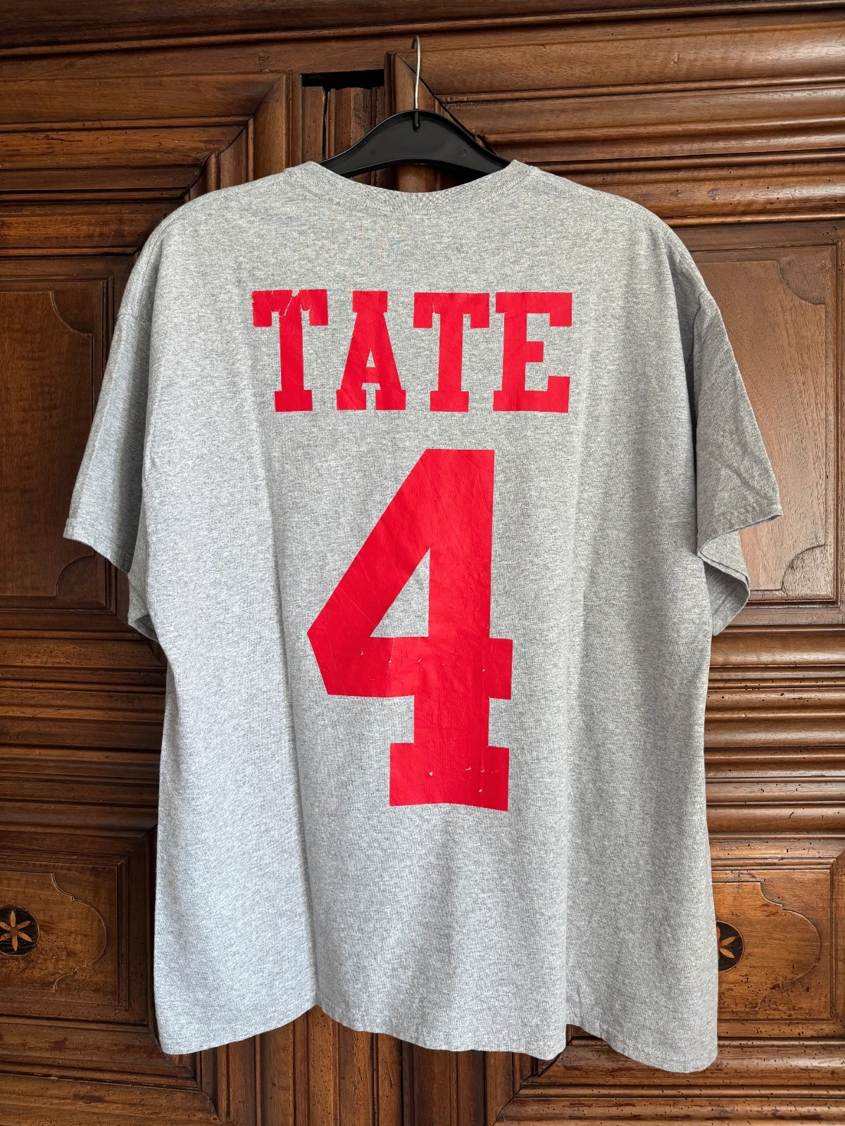 T-shirt Vintage Texas Tech Red Raiders Gris Tate 4 NCAA XL – Gildan – taille XL 2