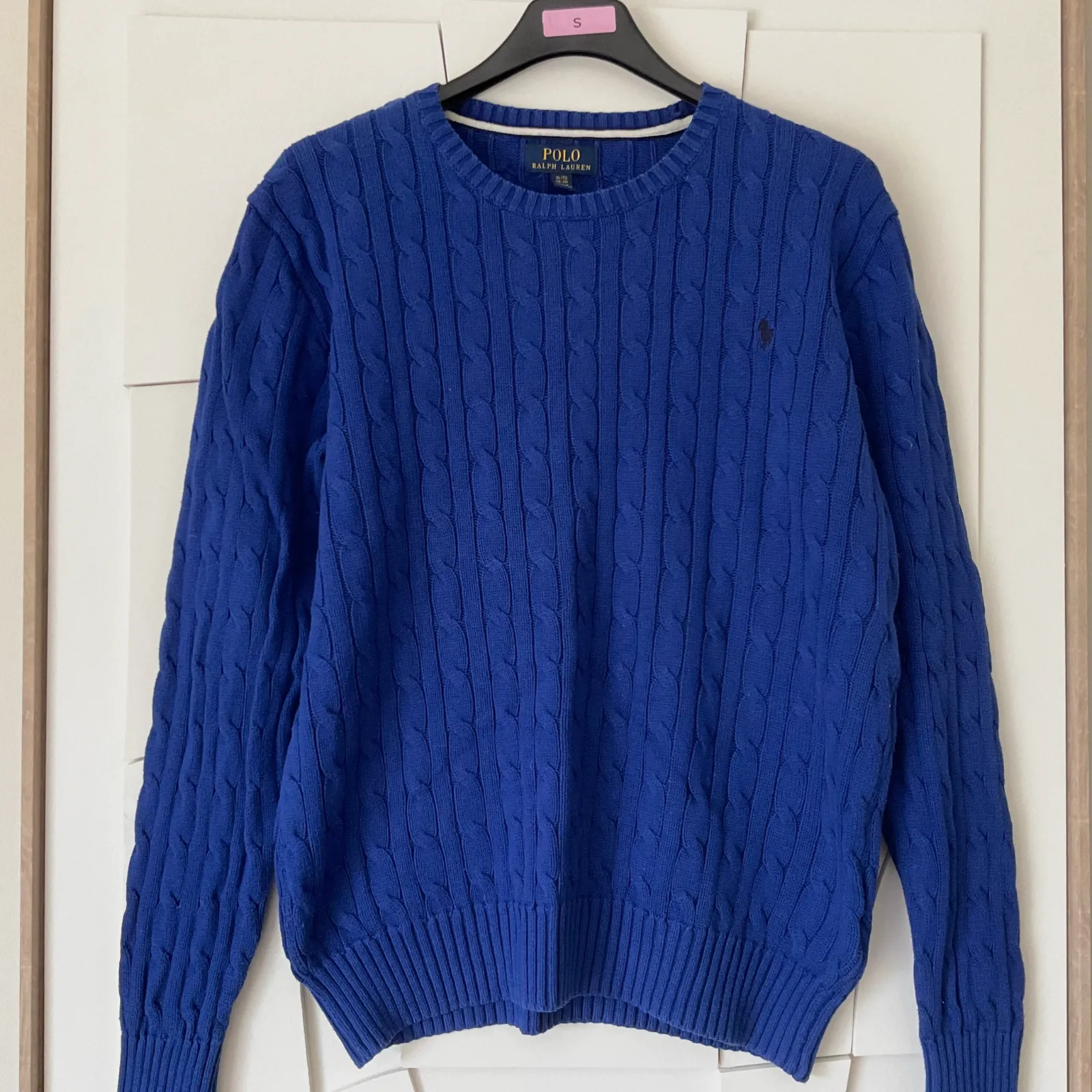 Pull à torsades Polo Ralph Lauren bleu – Polo Ralph Lauren – taille S 2