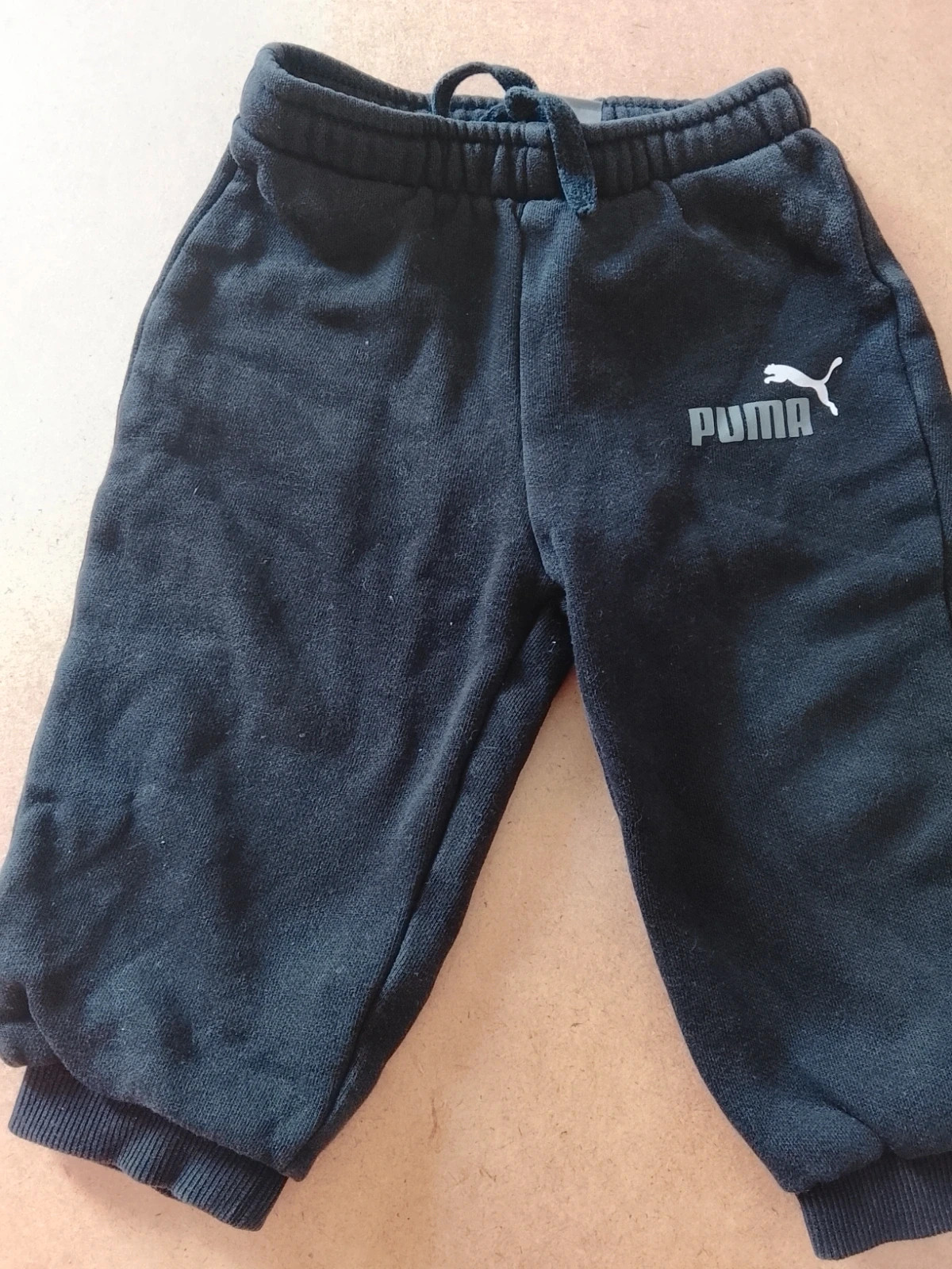Pantalon jogging bébé Puma noir 6-9 mois
