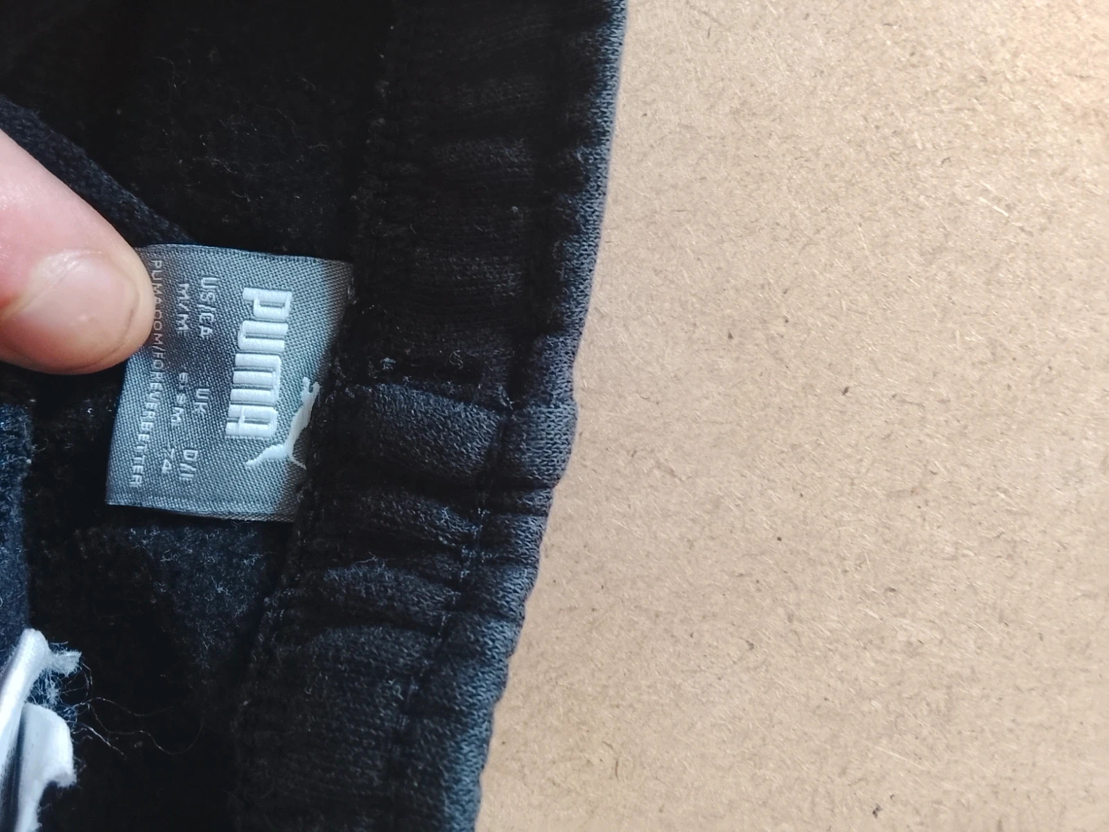 Pantalon jogging bébé Puma noir 6-9 mois – Puma – taille 6-9 mois / 68 cm 2