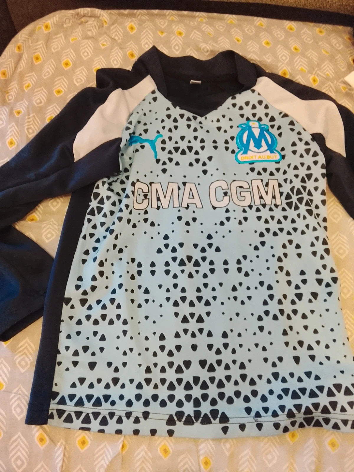 Maillot OM Puma enfant – taille 10 ans