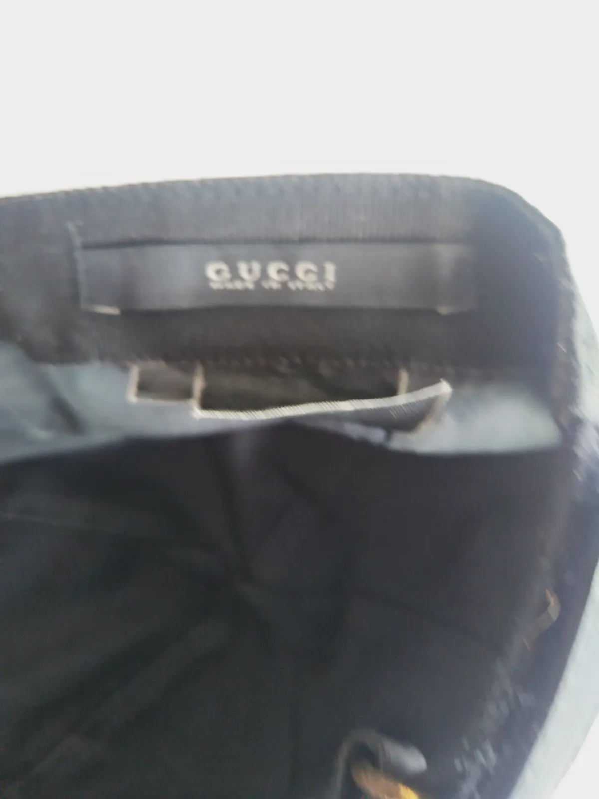 Casquette Gucci monogramme GG noire – Gucci – taille Taille unique 3