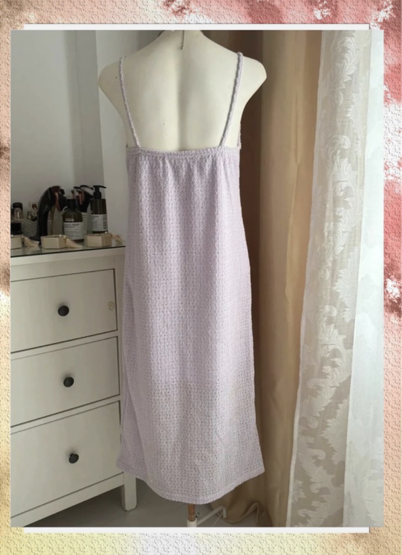 Pull lilas aéré motif jacquard 2