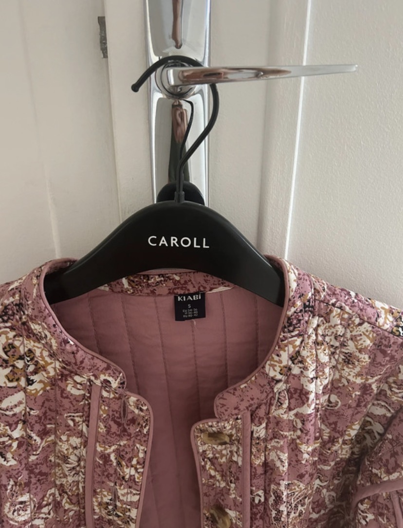 Kimono KIABI rose fleuri vintage