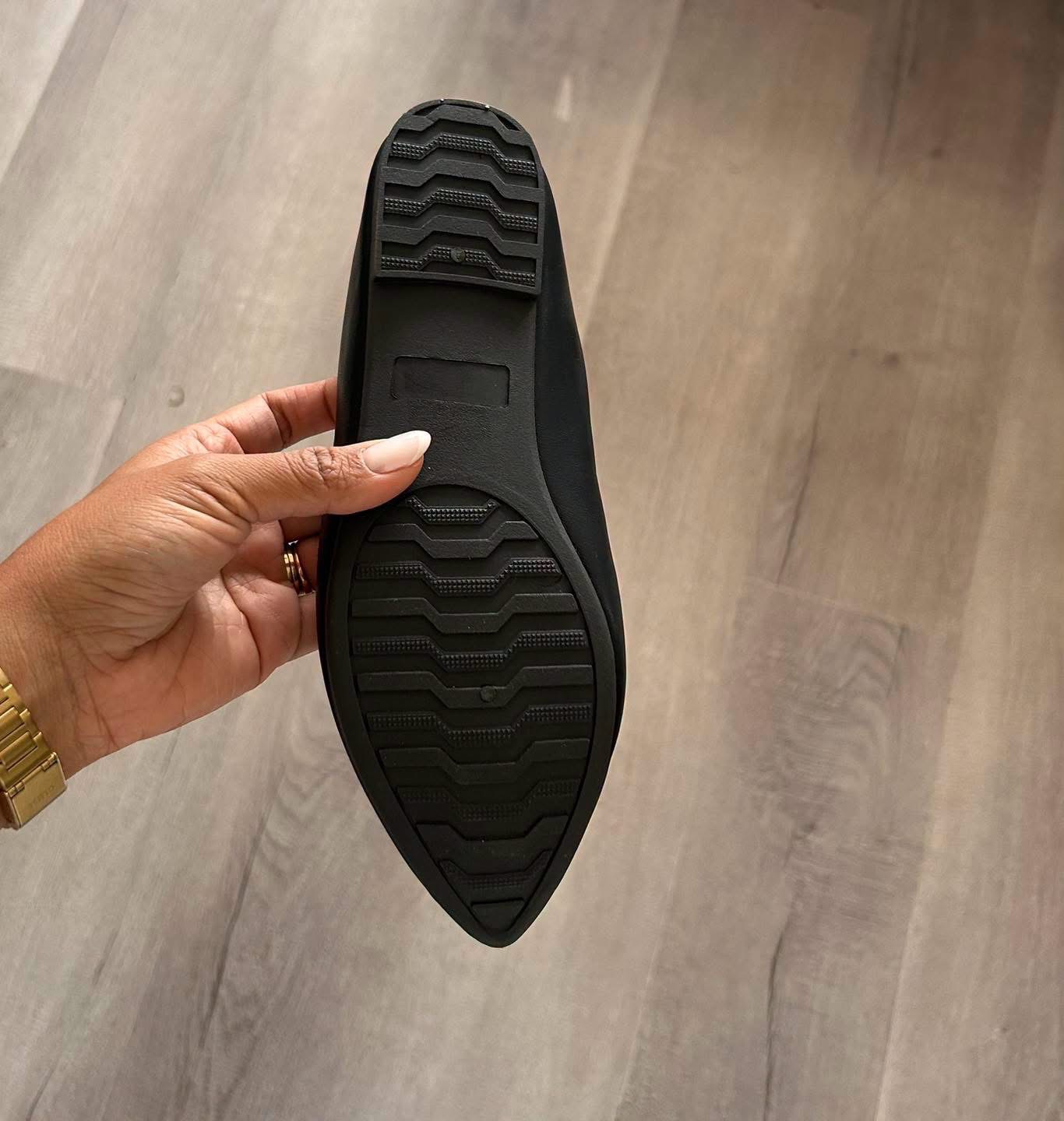 Mocassin noir homme