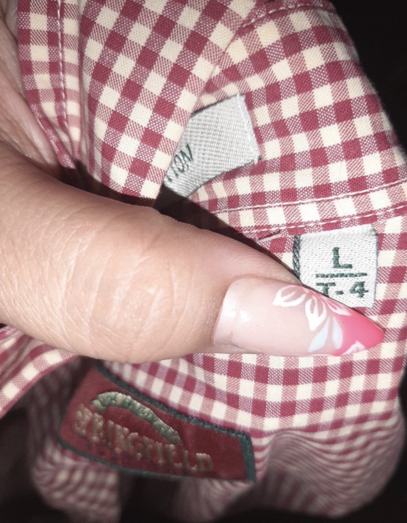 Chemise à carreaux rose et blanc 3