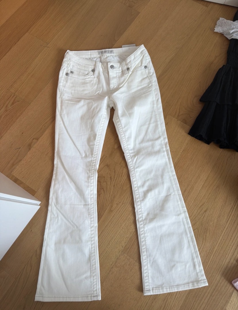 Short blanc en jean 3