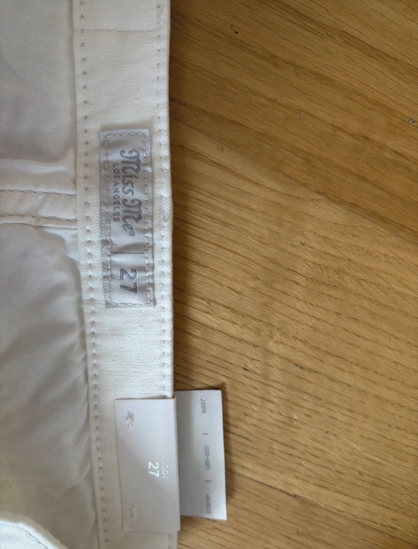 Short blanc en jean 4
