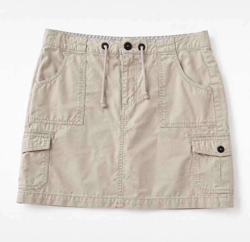 Carhartt cargo skirt beige poches 2