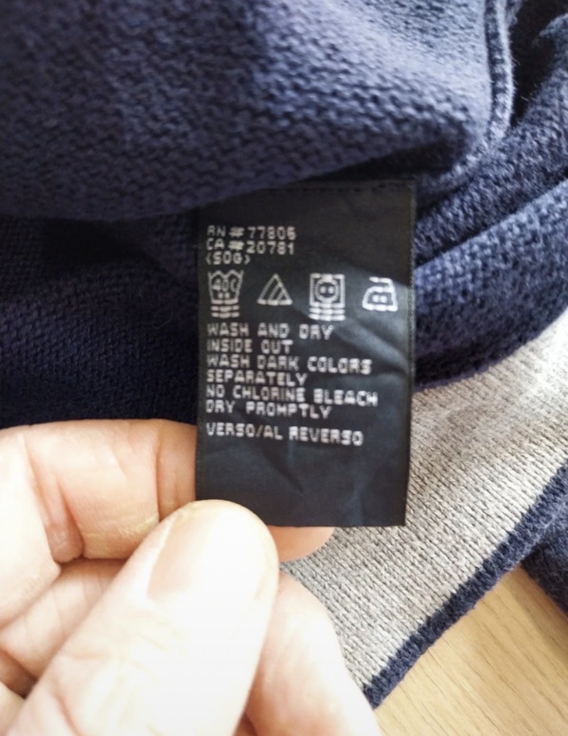 Tommy Hilfiger Pull rayé marine blanc rouge 3
