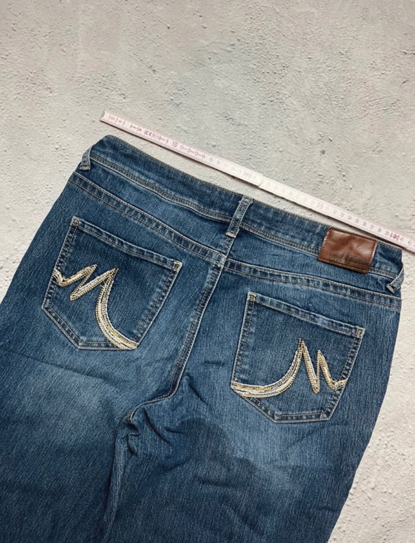 Jean bootcut délavé taille moyenne 3