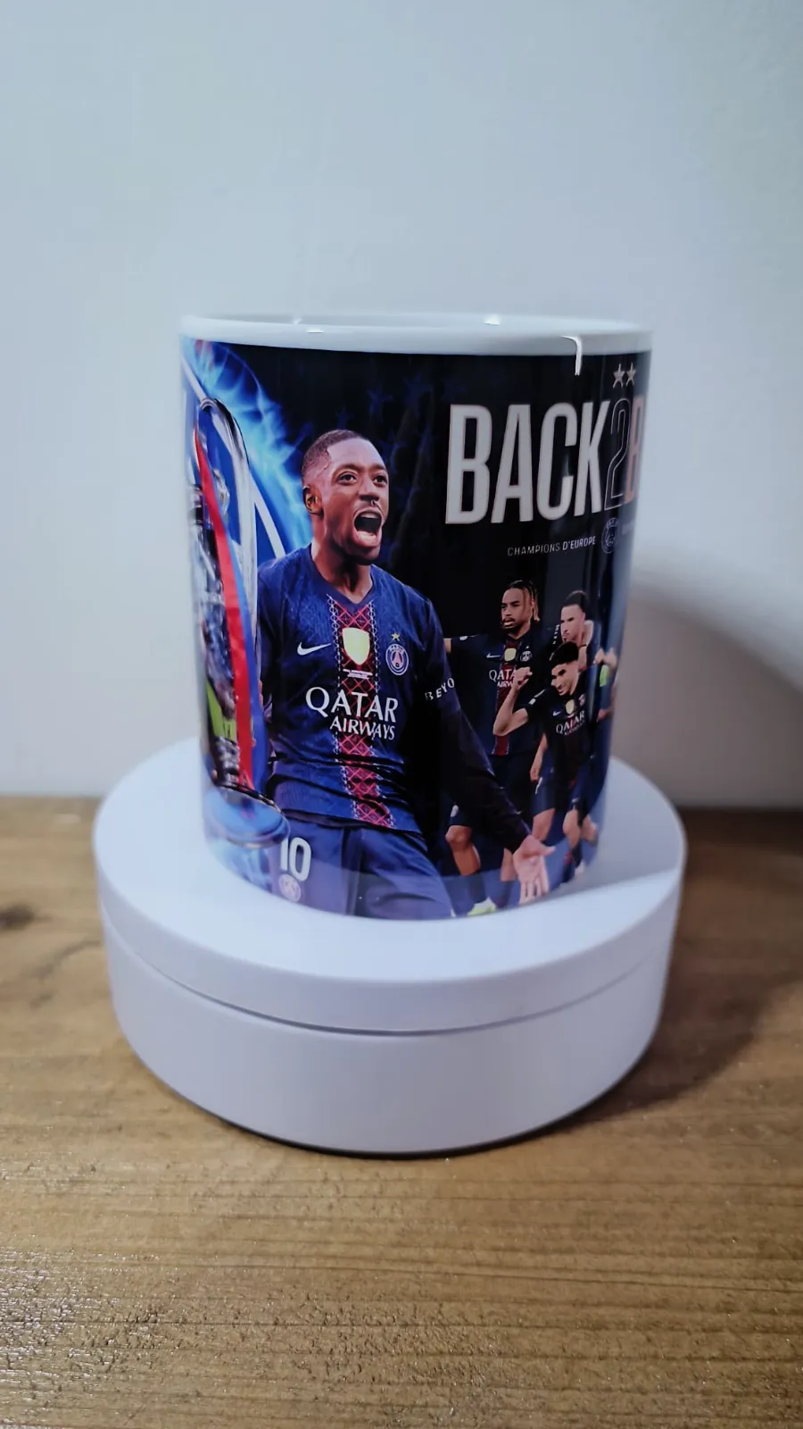 Mug Back2Back Psg champions d'Europe – Psg 2