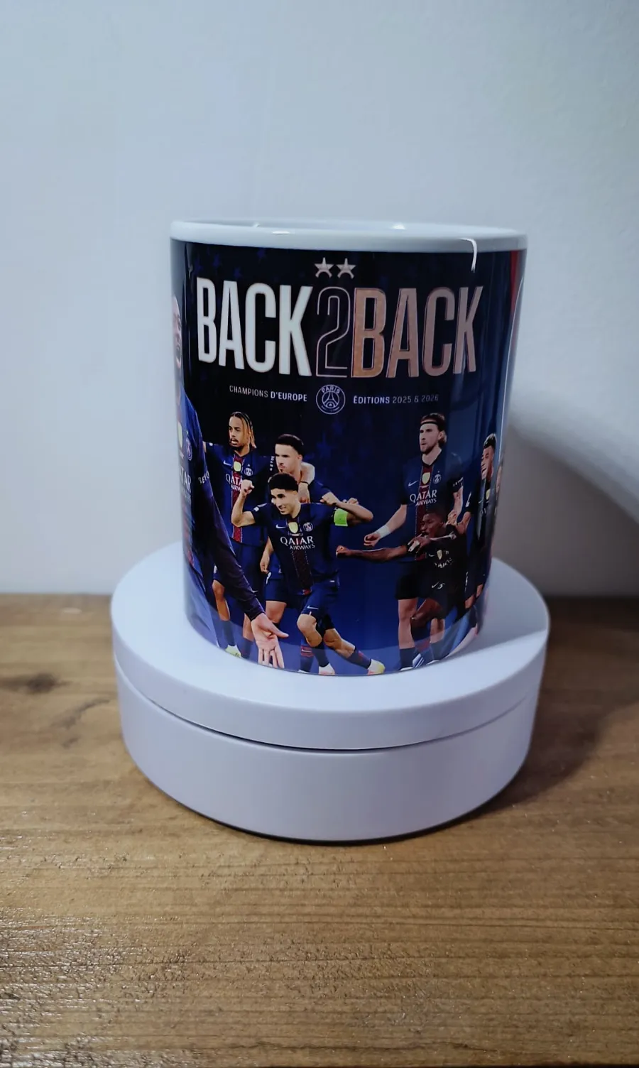 Mug Back2Back Psg champions d'Europe – Psg 3