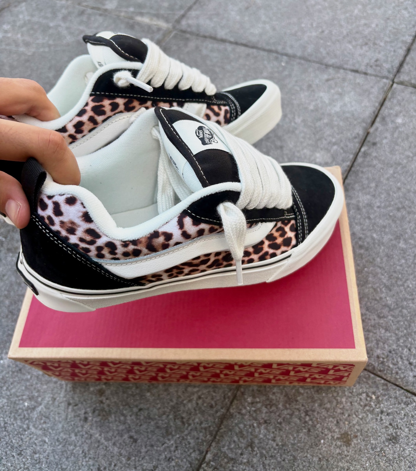 Vans Knu Skool Black Leopard - T.38 - Neuf avec boîte – Vans – taille EU 38 4