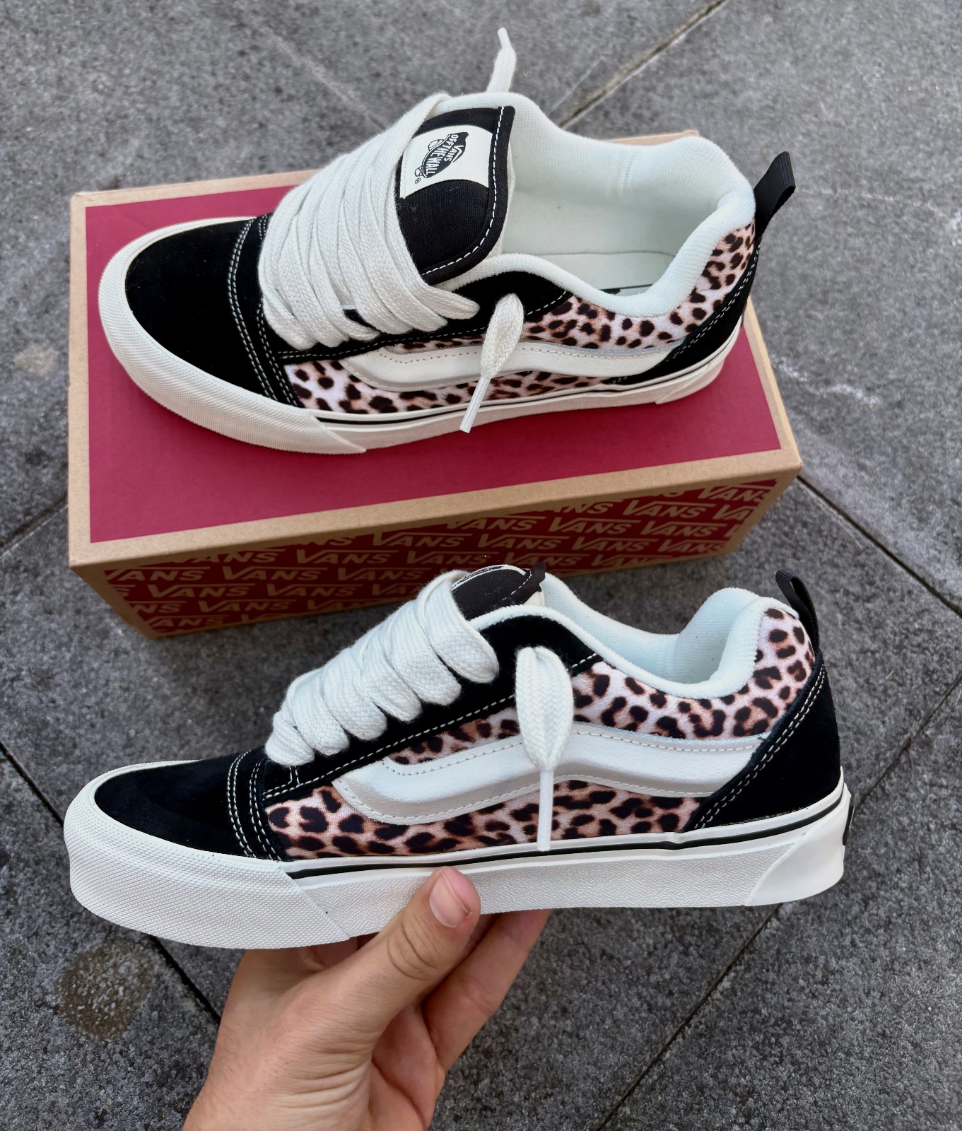 Vans Knu Skool Black Leopard - T.38 - Neuf avec boîte – Vans – taille EU 38 2