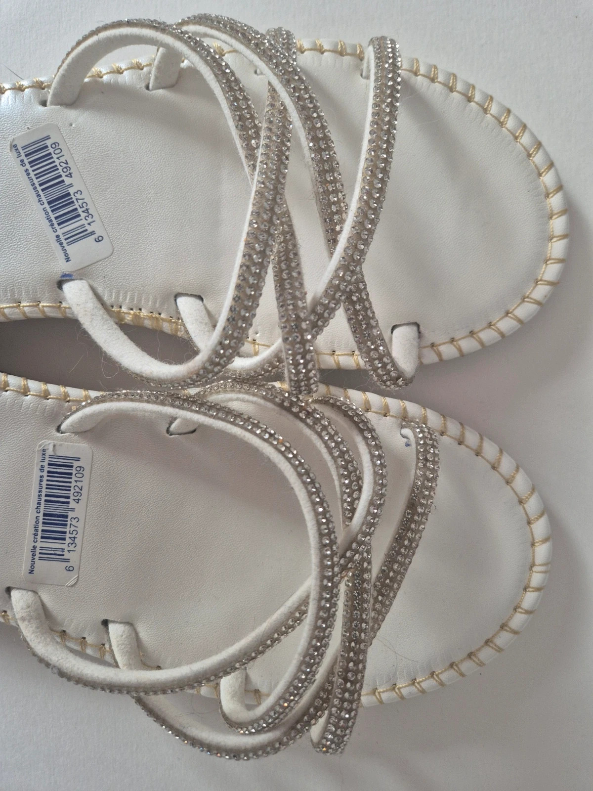 Claquettes a strass pour femme – lamisse shoes – taille 38 2