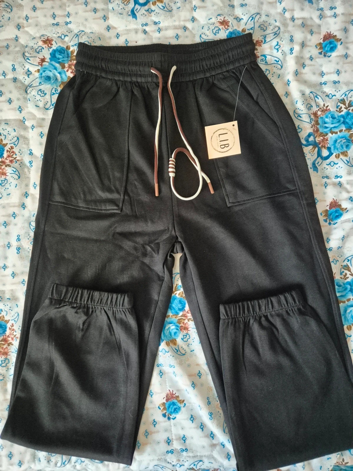 Jogging noir pour femme
