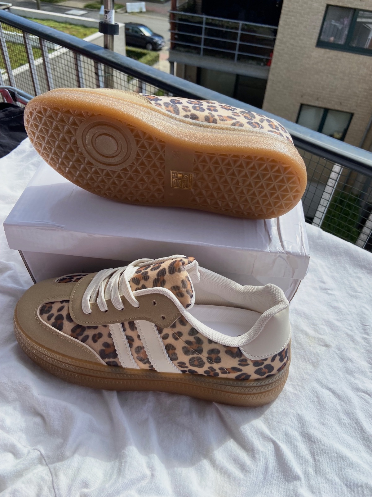 Dames sneakers Leopard 39 – Sans marque – taille EU 39 5