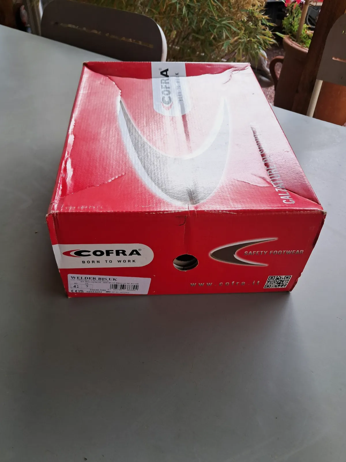 Chaussure de sécurité Cofra neuve – Cofra – taille EU 41 4