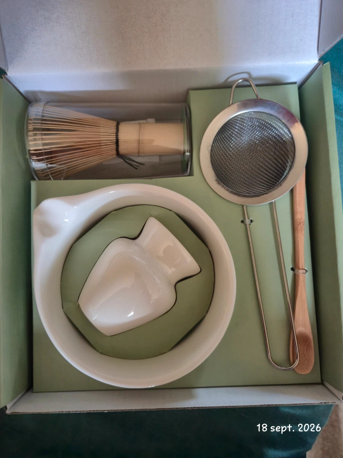 Service blanc matcha 5 pièce – Accessories 3