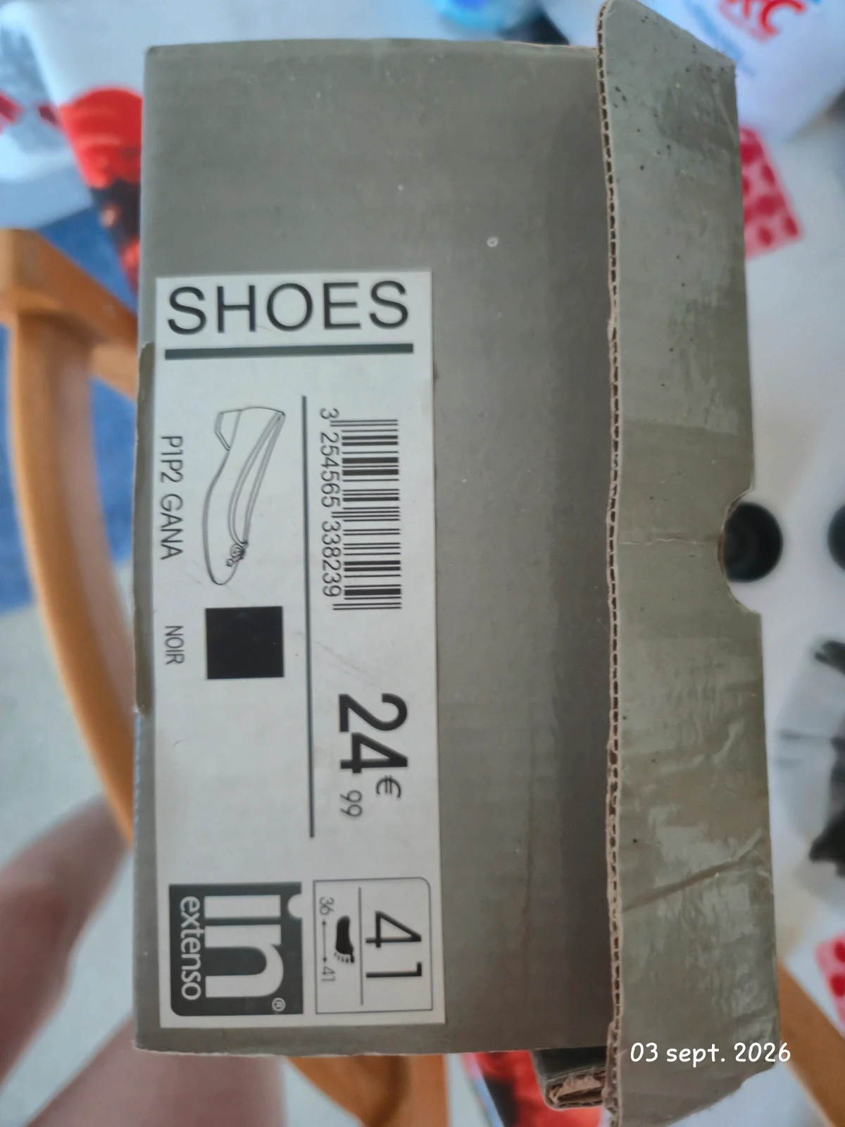 Chaussures à talon effet ballerine taille 41 – In Extenso – taille 41 4
