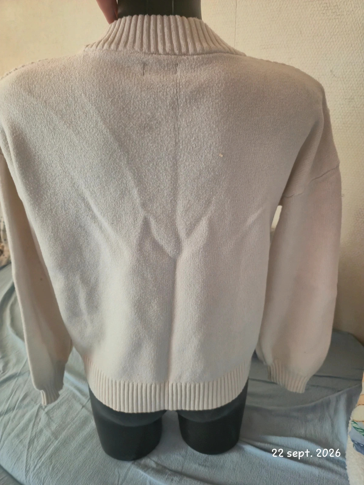 Pull épais taille l couleur crème – In Extenso – taille L / 40 / 12 2